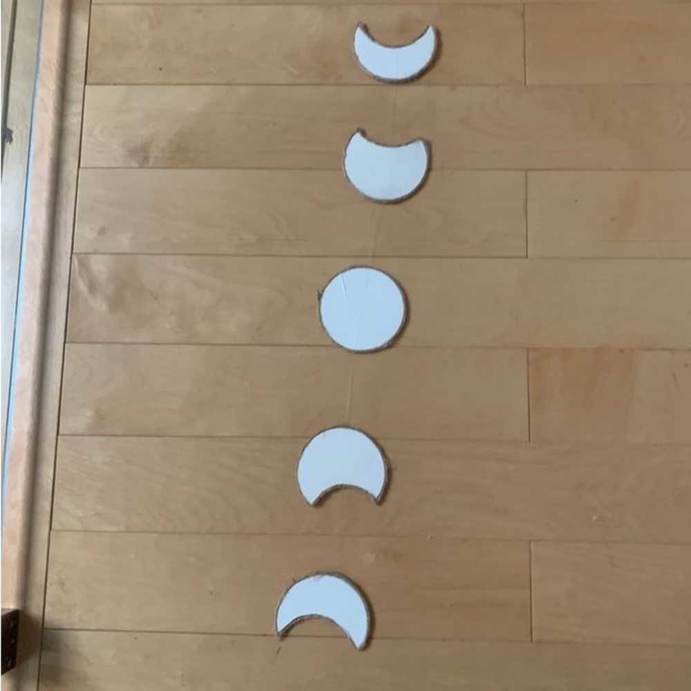 Lunar Moon Phase Hanging Wall Decor
